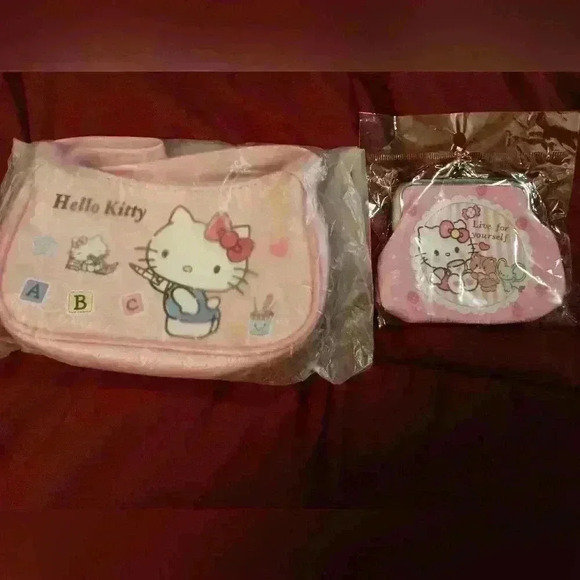 NEW Barbiecore Hello kitty purse bundle  (#565) - Picture 1 of 5